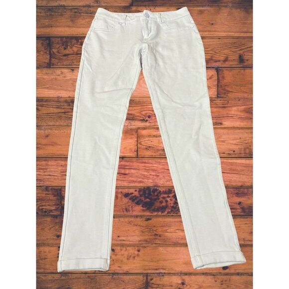 Shinestar Women’s Stretch Skinny Jeans Sz M With Back Pockets Zip - Picture 1 of 11